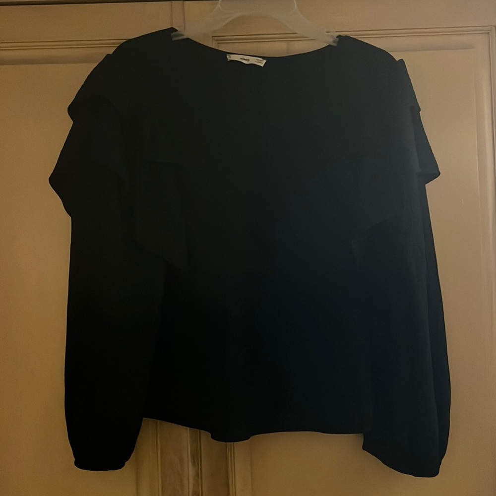 Mango Ruffled Blouse - Picture 3 of 5